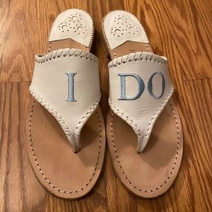 Jack Rogers “I Do” Sandals